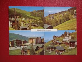 Chandolin Val d`Anniviers Wallis Dorfansichten
